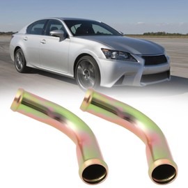 Briny River 2pcs 90° Elbow Heater Hose Connector Adapter Coolant Fitting for Automotive Systems, 3/4" x 3/4" in 19mm x 19mm