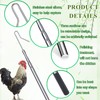 Fabbay Chicken Catcher Leg Hook Stainless Steel Retractable Long 24