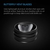 AC Infinity 8” Backdraft Damper, One-Way Airflow Ducting Insert with
