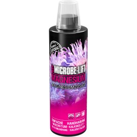 MICROBE-LIFT Magnesium - 473 ml - High Purity Magnesium Additive for Coral in Saltwater Aquariums, Supports Healthy Growth and Stability of the Ecosystem.