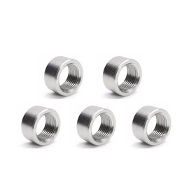 M18 Nut Lambda Thread O2 Sensor Bung Stainless Steel Nuts Stainless Steel 304 Installation Suitable Sensor Weld Fitting Nut Oxygen Weld Mounting (Nut)