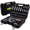PIRIPARA 108 Piece Mechanics Tool Set Metric And Standard 1/4"