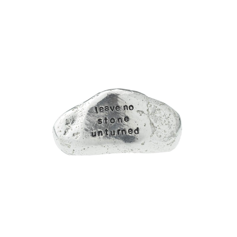 Leave no stone unturned Rock – Gift for Geologists and