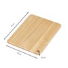 Tala Medium Rectangular Chopping Board, High-Grade Food Safe Hevea Wood,