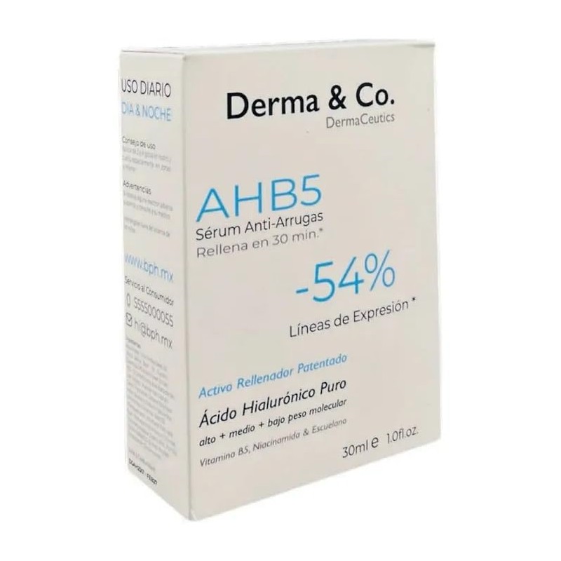 Sérum Derma&co. Derma Ahb5 Lineas De Expreción 30 Ml. Todo