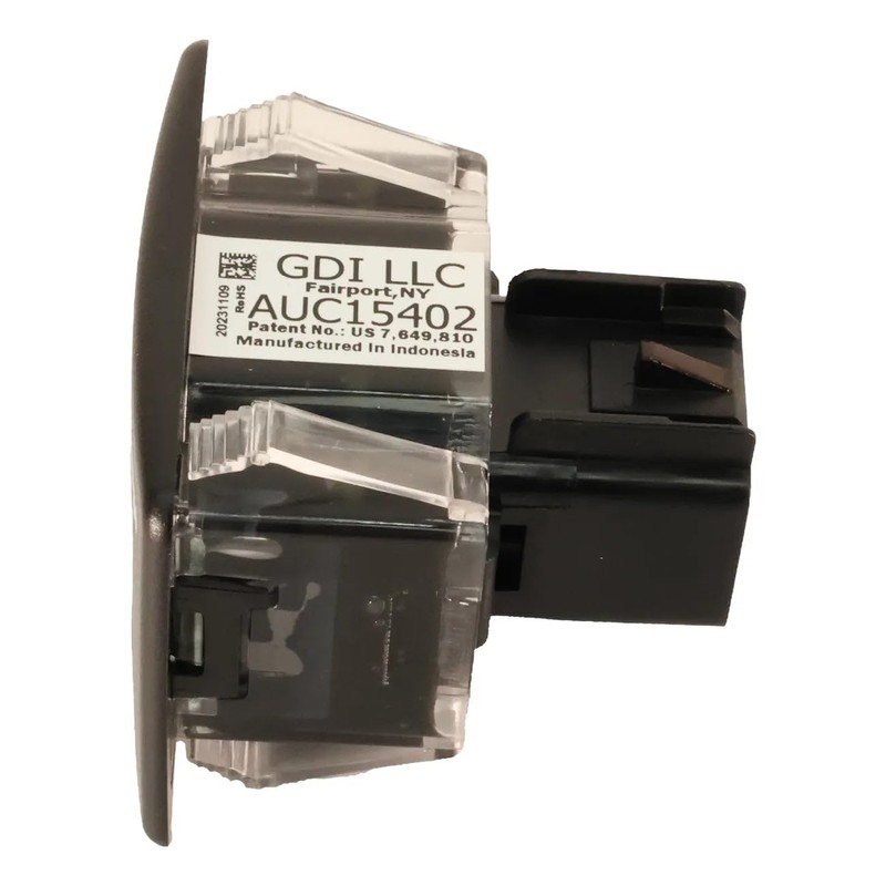 John Deere Original Equipment Rectangular Case Hour Meter Gauge -