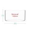 stonylab Crystallizing Dish, Thick-Wall High Borosilicate Glass Crystallizing Dishes for
