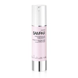 Sampar - Day cream - 24 hours non-stop moisturising cream - instant beauty skin - comfort, suppleness and radiance of face and neck - 50 ml bottle