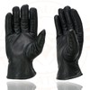 Milwaukee Leather SH734 Men's Black Thermal Lined Leather Motorcycle Hand