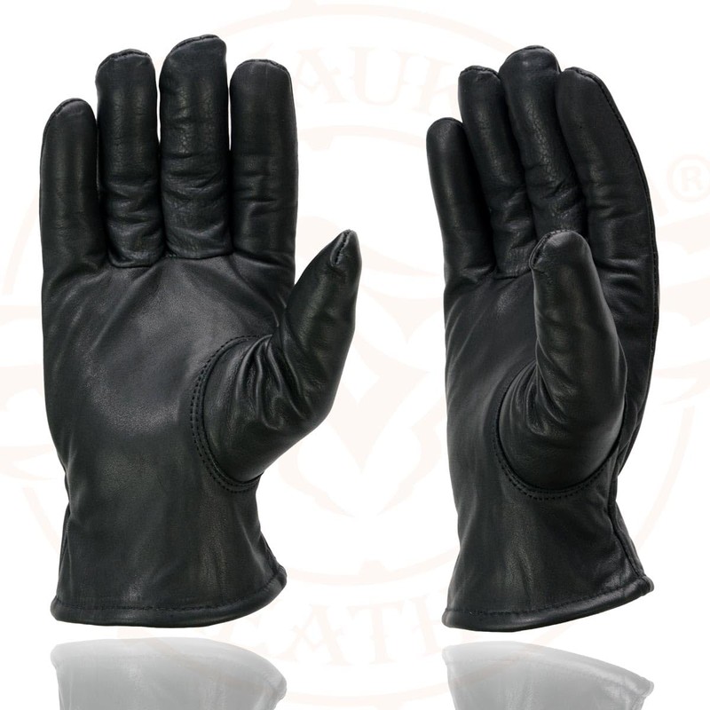 Milwaukee Leather SH734 Men's Black Thermal Lined Leather Motorcycle Hand