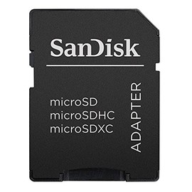 Sandisk MicroSD MicroSDHC to SD SDHC Adapter. Works with Memory Cards up to 32GB Capacity (Bulk Packaged).
