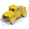 Leutsbyone Metal Truck Decor,Farmhouse Truck Decor,Decorative Tabletop Storage & Pick-up