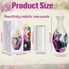 Silipull 2 Set 3D Puzzle Vase 3D Puzzle Flower Vase