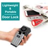 Door Stop Alarm & Portable Door Lock, Door Stopper Alarm