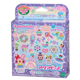 アクアビーズ 別売り ビーズセット 【 パステルファンシーセット 】 AQ-289 STマーク認証 6歳以上 おもちゃ 水 水でくっつく メイキングトイ Aquabeads エポック社 EPOCH