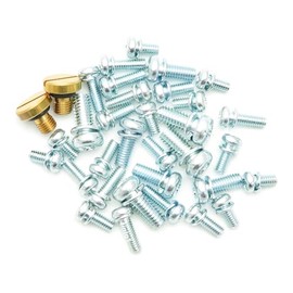 Carburetor Screw Set Kit - Fits Honda CB350K CB350G CL350 SL350 Twin 1968-1973 - 2 Carbs