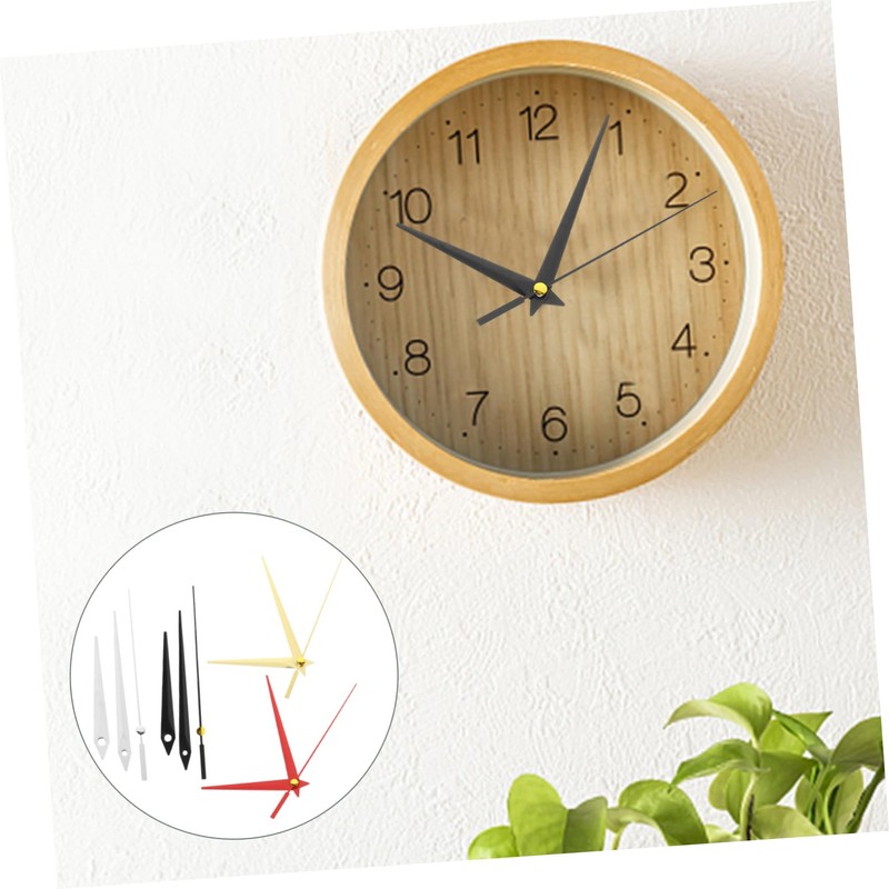 SEWACC 4 Sets Metal DIY Clock Hands Assortment for Clock