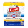 Glad ForceFlex Plus Tall Kitchen Trash Bags With Clorox, Lemon