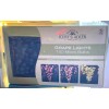 Kurt Adler 100-LIGHT SET GRAPE CLUSTER Red BURGUNDY GRAPE Indoor/Outdoor