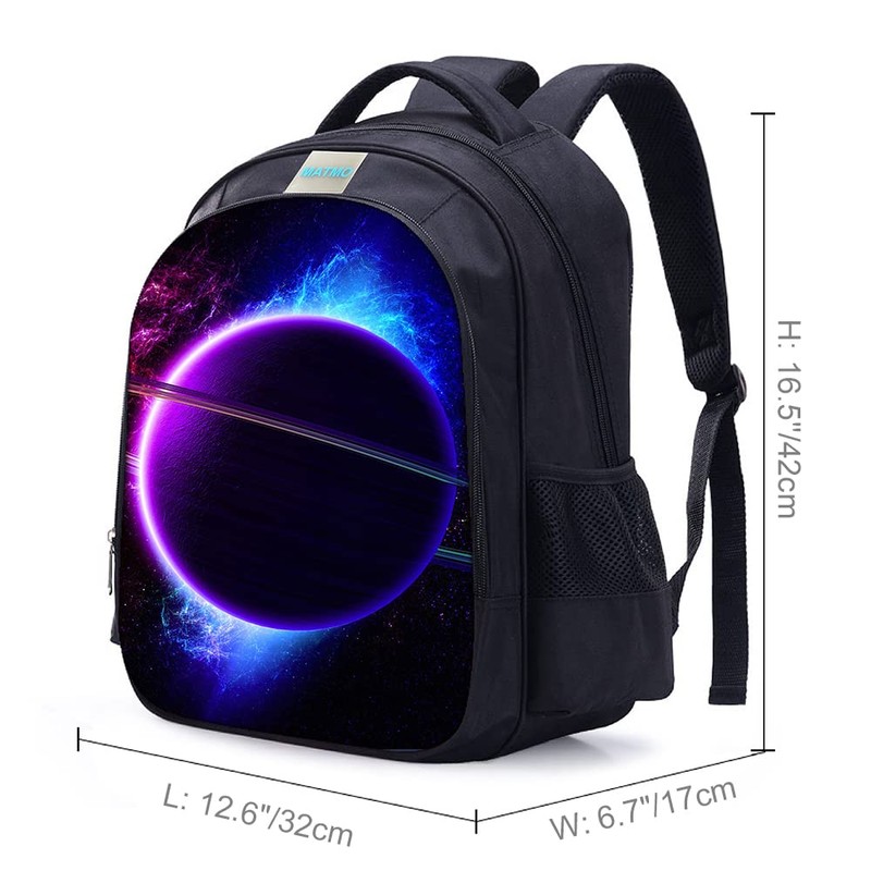 MATMO Soccer Backpack for Boys, Soccer Print Backpack Cool Football