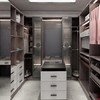 kwa heri Self-Stick Push Pull Helper Black Hidden Cabinet Handles