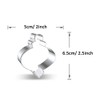 WDYJMALL Christmas Pendant Ornament Shape Cookie Cutter - A