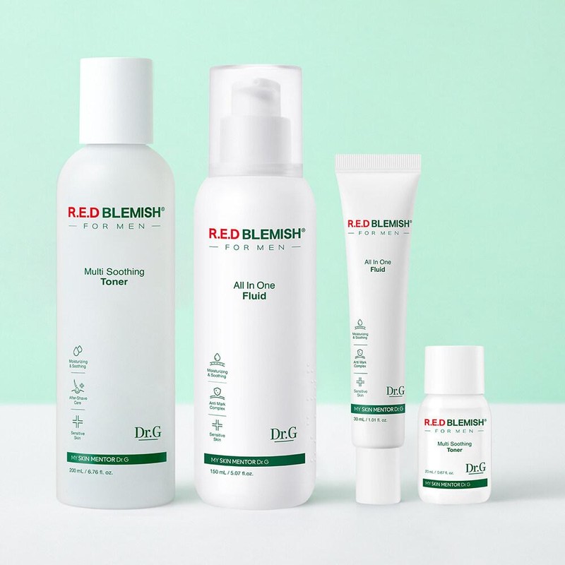 Dr.G Red Blemish For Men Multi Soothing Toner / Calming