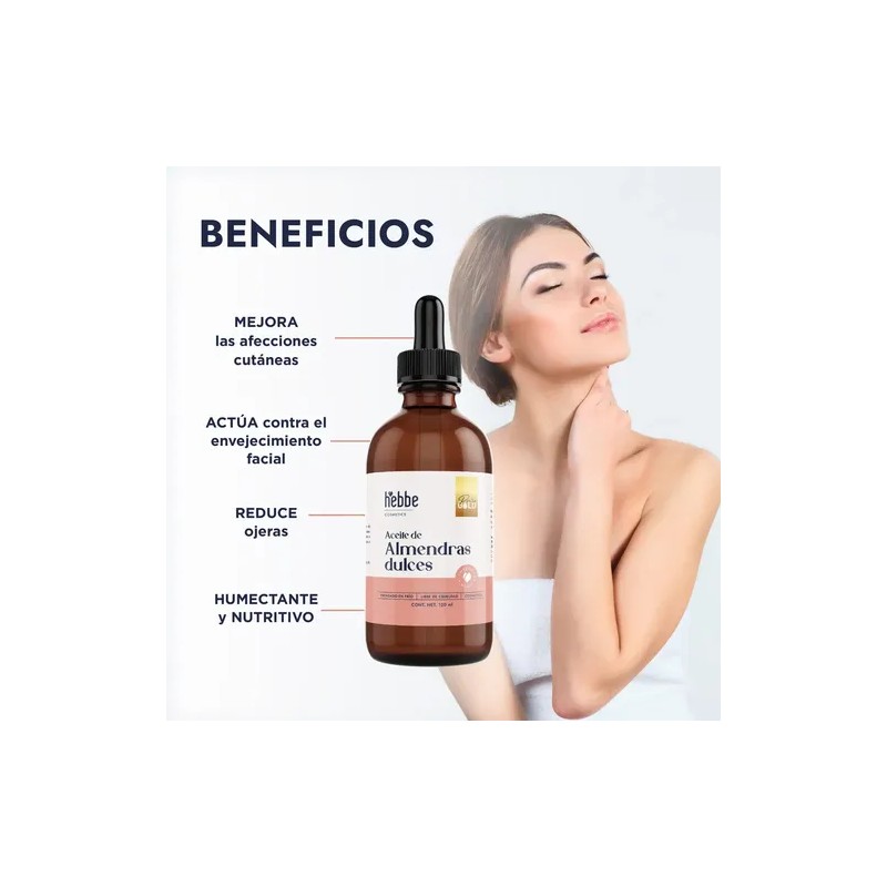 Aceite de Almendras Dulces 120ml y Vitamina E 50g Kit