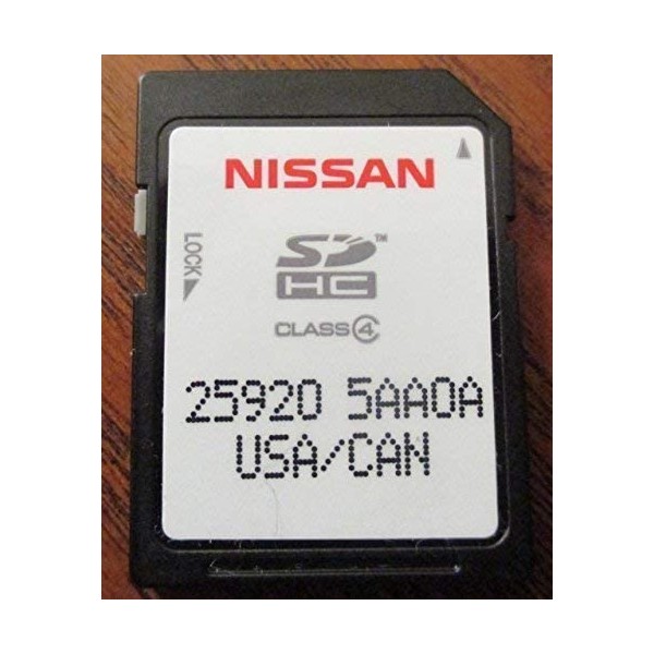 5AA0A 15 16 NISSAN CONNECT SD CARD LATEST UPDATE , NAVIGATION GPS MAP DATA , NAVTEQ , NA/NORTH AMERICA US CANADA 2015 2016 MURANO 25920-5AA0A
