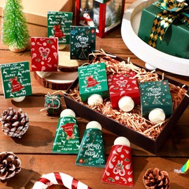 Sacubee 24 Christmas Hand Cream Gift Bulk Travel Size Skin Lotion for Women Party Favors Gift Set Merry Xmas Stocking Stuffers Bridal Baby Shower Hand Cream Set for Guest