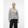 VERO MODA Women's Vmboom LS V-Neck Button Cardigan Ga Noos