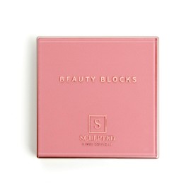 Beauty Blocks 4-in-1 Face Palette from Sculpted by Aimee (Deep) - Vegan Bronzer, Blusher, Powder & Cream Highlighters to Define and Glow