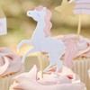 Ginger Ray Cupcake-Topper mit Einhorn-Motiv, 12 Stück