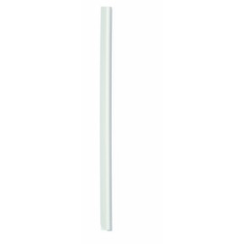 Durable Spine Bar A4 3mm White | Pack of 50 Pieces | Perfect For Binding Unpunched Documents In Seconds | Holds Up To 30 A4 Sheets