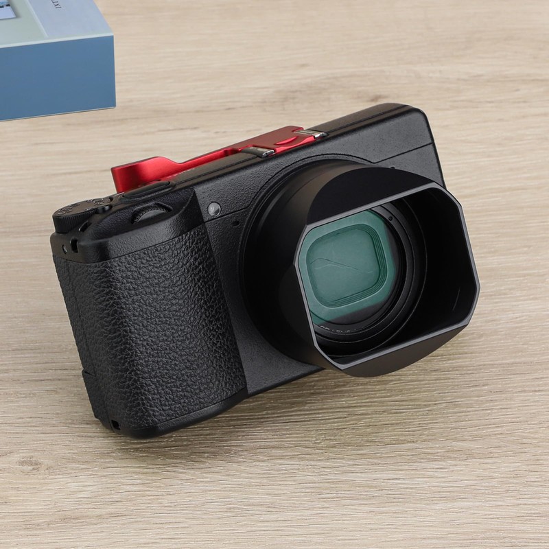 Haoge Square Metal Lens Hood for RICOH GRIII GR3 HDF