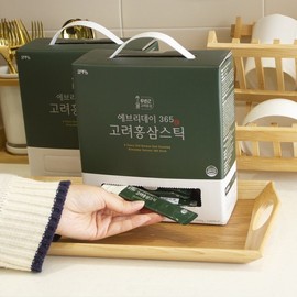 Myomidam 묘미담 6년근 에브리데이 365 고려 홍삼 스틱 1000g (10g x 100입) 1세트 Myomidam 6-Year-Old Everyday 365 Korean Red Ginseng Stick 1000g (10g x 100 sticks) 1 Set