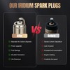 SYKRSS Set of 4 Iridium Spark Plugs XP5363 Compatible with