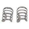 Touch Jewellery 925 Sterling Silver Ear Cuff Five Band Pair