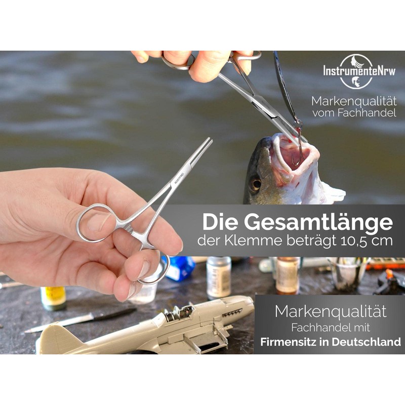 Fine Hook Release Pliers Hook Remover Pliers Fishing Clamp Straight