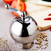 Pepper Grinder with Long Crank 304 Stainless Steel Round Hand