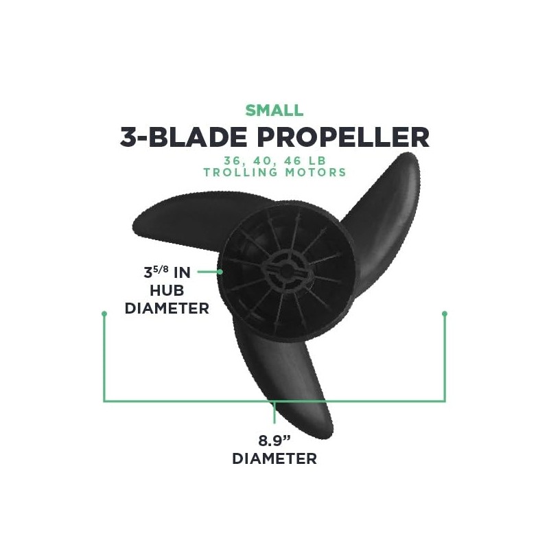 Newport Newport Replacement Trolling Motor Prop for 40lb, 46lb Motors