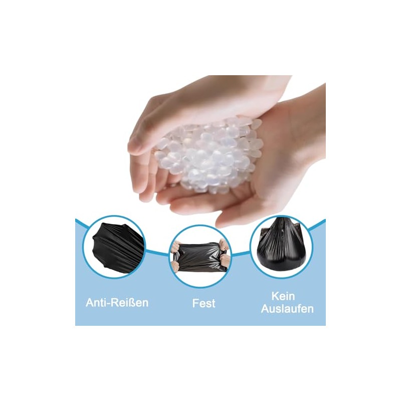 Bin Liners 20 L with Carry Handle Pack of 75