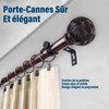 6 Pack Curtain Rod Bracket, Scettar Adjustable Wall Bracket, Metal