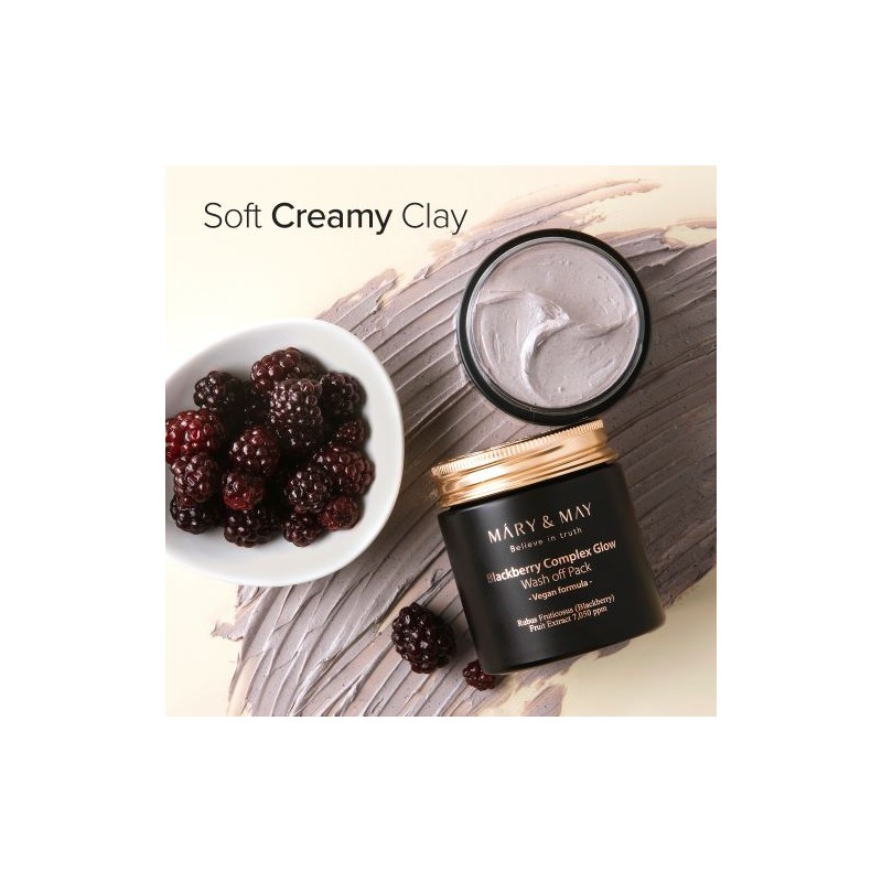 Mary&May [Mary&May]Blackberry Complex Glow Washoff Pack 125g