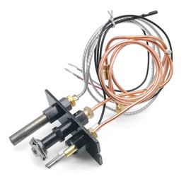 cowarca 10002264 Pilot Assembly NG Fireplace for Replacement of HHT Majestic & VC NG Pilot Assembly Fireplaces, Fryer with 750mV Thermopile