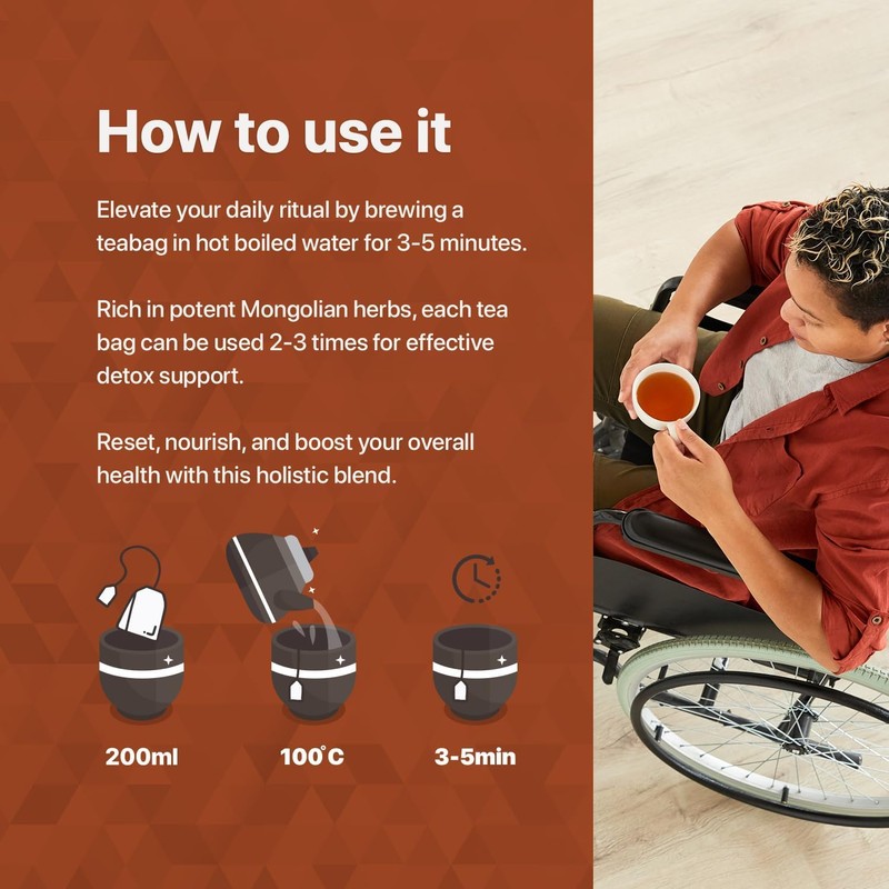 Amu Nutrition Himalayan Tartary Buckwheat Organic Tea Bulk & Teabags