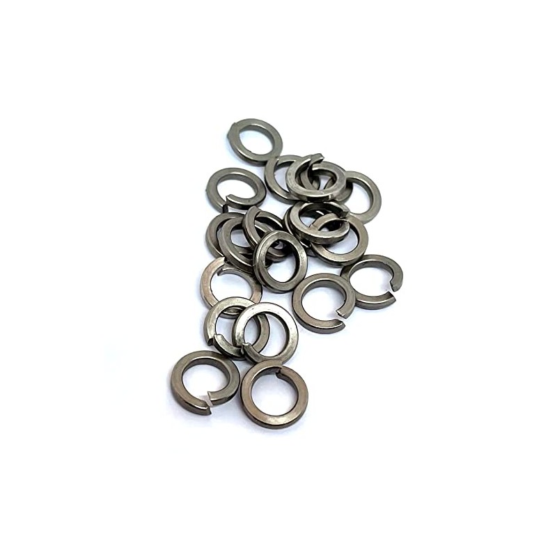 M6 Spring Washer DIN7980, Square section, A4 (316) Stainless Steel