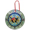 Gulf Coast Laser Graphics Maryland Crab Holographic Stained Glass Design