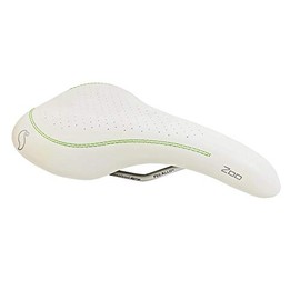 Selle Italia Men's Bicycle Seat, Gel Flow, Synthetic Leather, Green, Touring Trekking