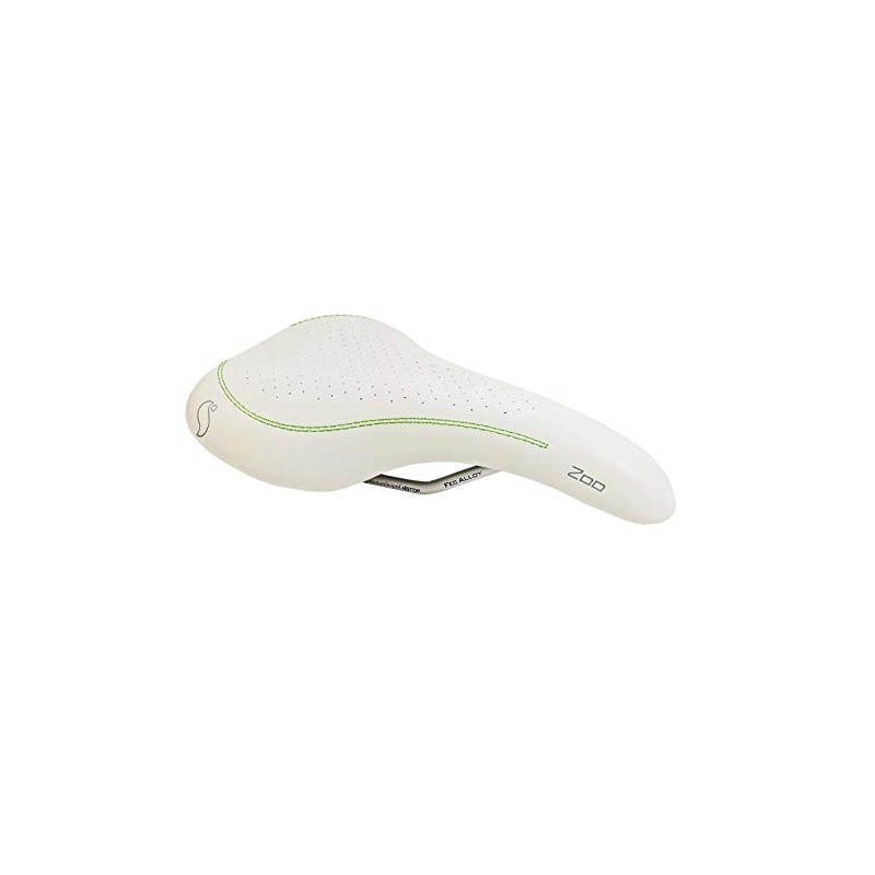 Selle Italia Men's Bicycle Seat, Gel Flow, Synthetic Leather, Green,